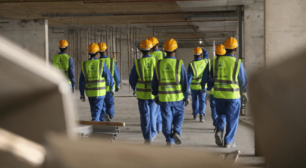 Manpower supply workers UAE